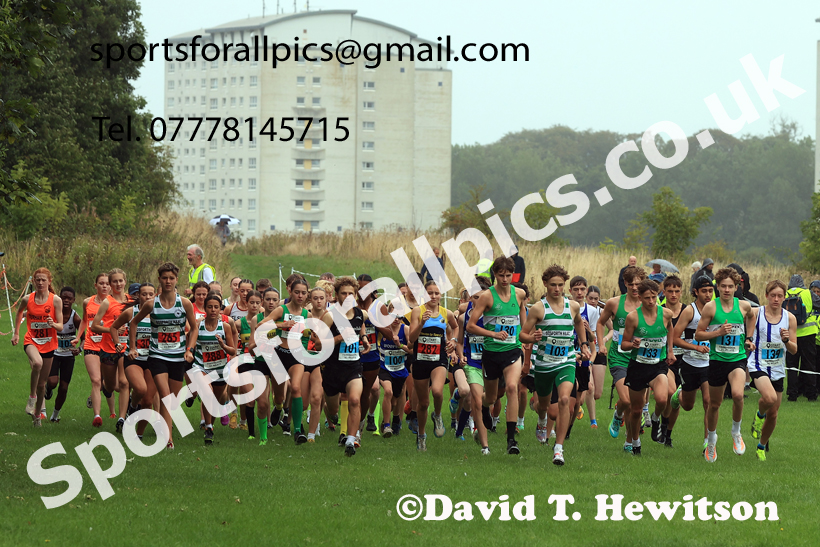 Boys and Girls Under-16s, 2026 Sunderland Cross Country Relays, Herringdon, Sunderland. Photo: David T. Hewitson/Sports for All Pics
